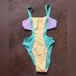 Vintage JAG One Piece Swimsuit Size 8